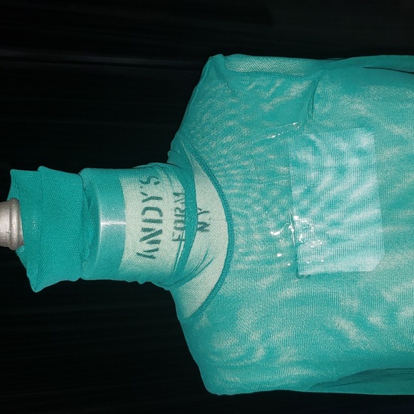 Marc jacobs green semi sheer fitted turtleneck - Picture 1 of 13